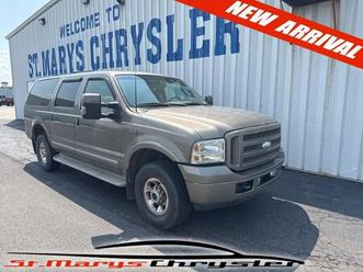 used 2005 ford excursion limited