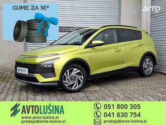 hyundai bayon 1.0 t-gdi 100 style ogrevani sedeži in volan + rez