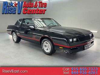 used 1987 chevrolet monte carlo base