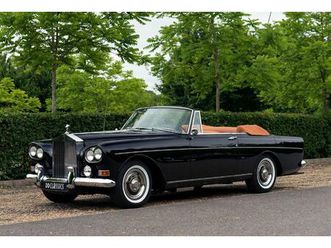 rolls-royce silver cloud iii continental drophead coupe h.j.mulliner park ward
