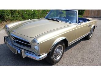 1969 mercedes sl class or manuel, 4 vitesses conduite à g...