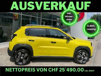 grande panda elektro la prima / ch-fahrzeug mit 0.99% leasing und inkl. winterräder