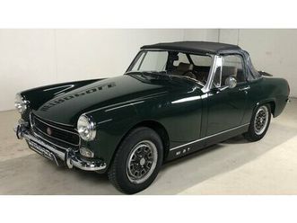 1972 mg midget vert manuel, 4 vitesses conduite à gauche...