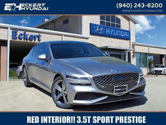 used 2023 genesis g80 3.5t sport