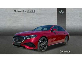 mercedes-benz clase e 300 de con tecnología hibrida eq