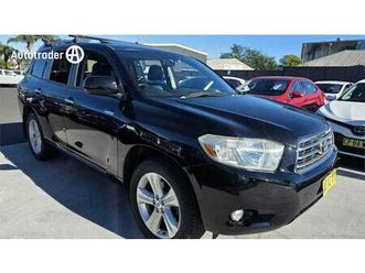 2007 toyota kluger grande (4x4) for sale $13,950