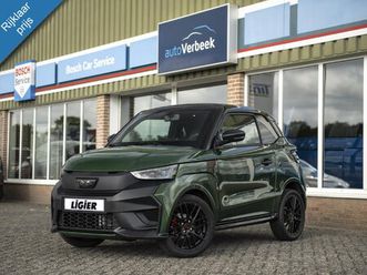 ligier js50 js50c ultimate - nw. model 2025! | airco | connect pack apple carplay & android auto | draadloos telefoonladen | led koplampen | stuurbekrachtiging 