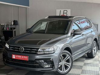 volkswagen tiguan allspace r 1.4 tsi r line 7 places cuir gps toit pano xenon