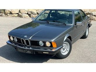 1984 bmw série 6 e24 628 csi origine fr – clim a vendre