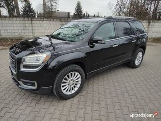 gmc acadia suv 4x4 automat 7 osób hak bogate wyposażenie gręzów - sprzedajemy.pl