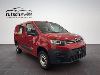 e-berlingo van vert. kabine swiss ed. trek