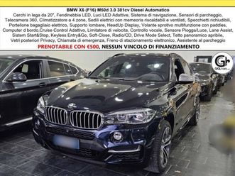 x6 (e71/72) m50d tetto cam 360 clima4zone headup dispaly c.20