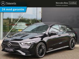 mercedes-benz cla-klasse shooting brake - 180 business solution amg | panoramadak | dodehoekassistent | memory seats | hud | burmest