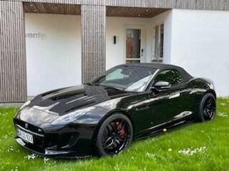 brugt jaguar f-type 5,0 supercharged v8 r awd 550hk cabr. 8g aut. til salg
