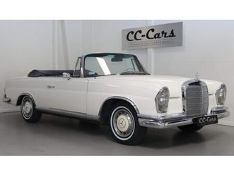 mercedes-benz 220 se (w128) cabriolet
