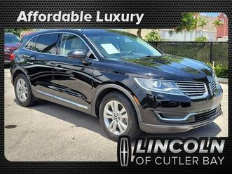 used 2018 lincoln mkx premiere