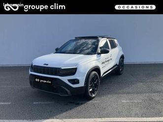 jeep avenger 1.2 turbo t3 145ch mhev overland bvr6 4xe