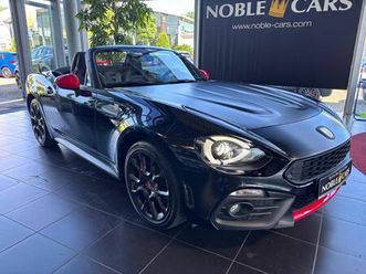 abarth 124 spider navi bose led leder alu