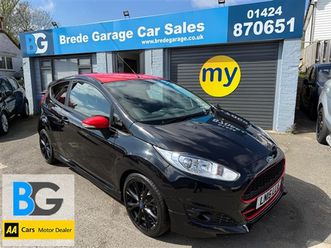 1.0t ecoboost zetec s black edition hatchback 3dr petrol manual euro 6 (start/stop) (140 ps)