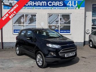 1.0t ecoboost zetec suv 5dr petrol manual 2wd euro 6 (start/stop) (125 ps)