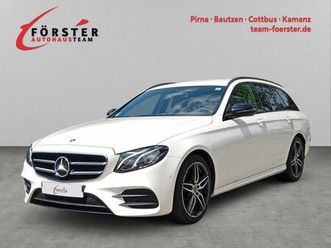 mercedes-benz e 220 d t 9g-tronic amg line *night*19zoll*le