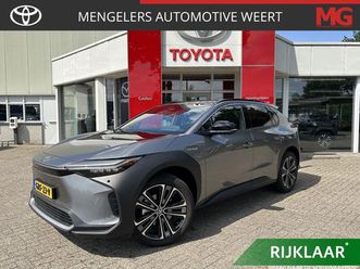 toyota bz4x premium 71 kwh 3 fase l rijklaar l lederen bekleding