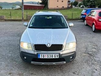 škoda octavia scaut 2.0 tdi 4x4