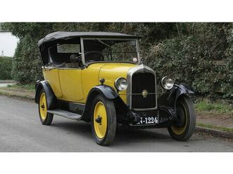 1927 citroen b12 jaune manuel, 3 vitesses conduite à droi...