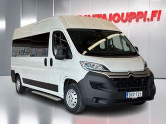 bluehdi 130 35 l3h2 - 6 kk korotonta ja kulutonta maksuaikaa! - 1+8 bussi invavarustuksella!, peruutuskamera, vakkari, hinta sis. alv!