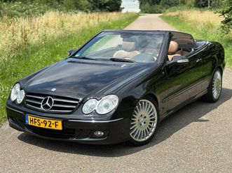 mercedes-benz clk-klasse cabrio - 350 avantgarde aut/navi/leder/pdc/acc