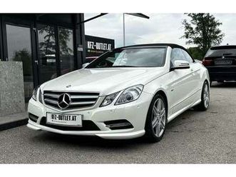mercedes-benz e-klasse e 500 v8 cabrio *amg-line*harmank*navi*sitzlüft...
