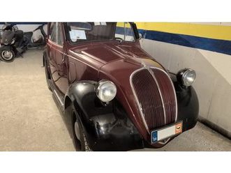 1938 fiat 500 a topolino, berlina, well preserved, certified a vendre