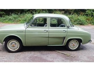 1958 renault dauphine vert manuel, 4 vitesses conduite à...