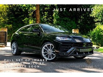 v8. lambo warranty until nov. adas pack. heated, cooled & massage seats.