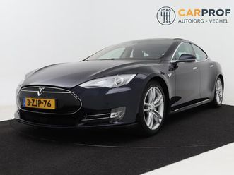 tesla model s 85 base lederen bekleding | panorama dak | stoelverwarming | achteruitrijcamera.