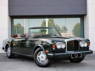 used 1987 bentley continental convertible