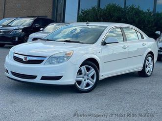 used 2008 saturn aura 2008 saturn aura xe 2.4l 4d sedan low miles 615-730-9991