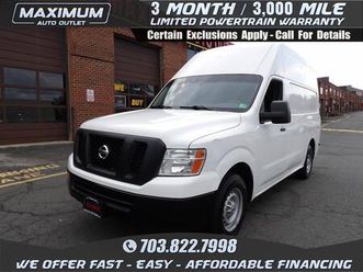 used 2012 nissan nv cargo 2500 s