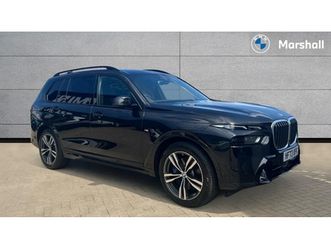 bmw x7 x7 xdrive40d mht m sport 5dr step auto