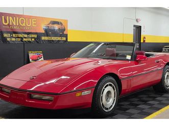 1987 chevrolet corvette convertible