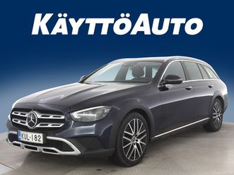 mercedes-benz e 220 d 4matic a all-terrain **1-om. suomi-auto/ vetokoukku/ lisälämmitin/multibeam valot**