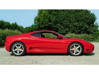 1999 ferrari 360 rosso automatique conduite à gauche in i...