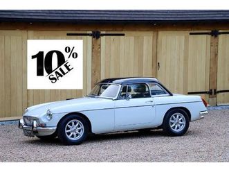 mg b roadster 1998cc, 1971. comes with hard-top and soft-top.