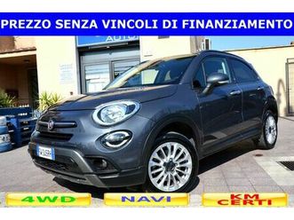 fiat 500x 2.0 mjt 150cv at9 4x4 cross **pel-nav-led-retrocam