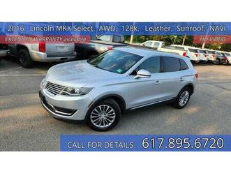 used 2016 lincoln mkx select