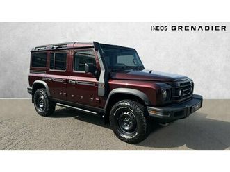 INEOS GRENADIER 2024-ineos-grenadier-rouge-automatique-conduite-a-droite