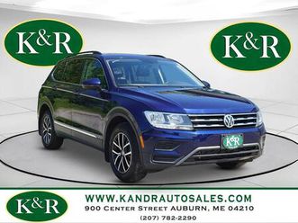 used 2021 volkswagen tiguan 2.0t se 4motion