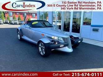 used 2000 plymouth prowler 2dr roadster