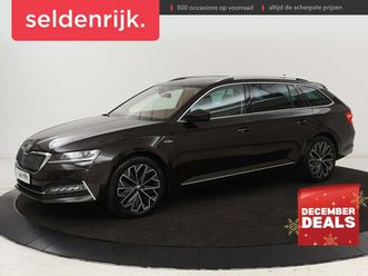 skoda superb - 1.4 tsi iv laurin & klement | leder | trekhaak | adaptive cruise | stoelverwarming | canto