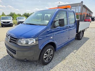 volkswagen transporter 2,0tdi 140 konna doka brygadówka 4 motion 4x4 6 osób